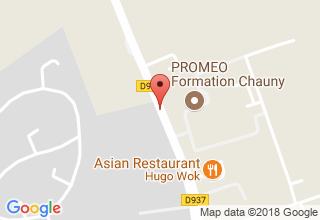 Plan de localisation de A I R PICARDIE