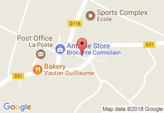 Plan de localisation de Cerruti Guy