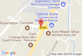Plan de localisation de Association Tremplin