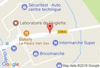 Plan de localisation de Restos Du Coeur