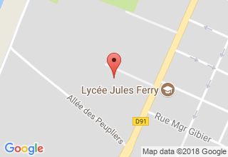 Plan de localisation de S.O.S Famille Emmaüs
