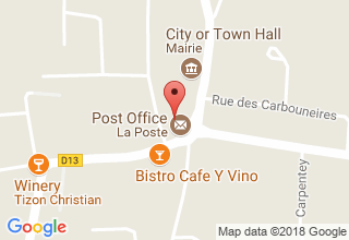 Plan de localisation de Seube David
