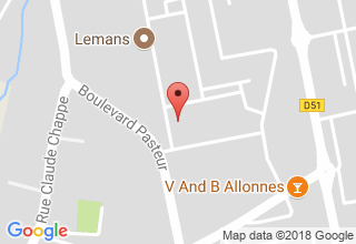 Plan de localisation de P.A.E.D