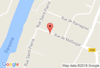 Plan de localisation de Sanchez Maxime