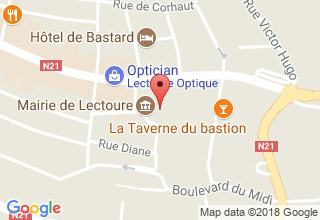 Plan de localisation de Unibain