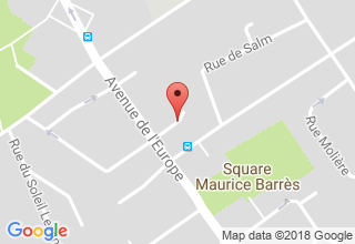 Plan de localisation de La Poste