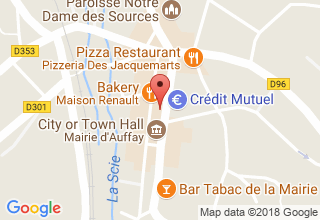 Plan de localisation de La Poste