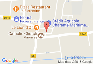 Plan de localisation de La Poste