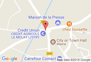Plan de localisation de La Poste