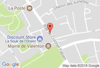 Plan de localisation de La Poste