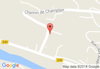 Plan de localisation de Calvo Frédéric