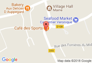 Plan de localisation de Morisse Fermetures