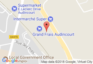 Plan de localisation de Formule Cash