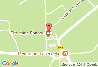 Plan de localisation de Menez Stéphane