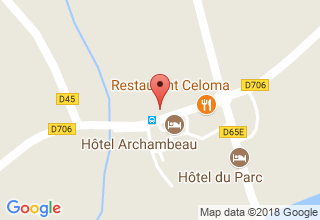 Plan de localisation de Thomas Jean