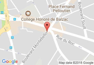 Plan de localisation de CASDEN Banque Populaire