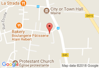 Plan de localisation de La Poste