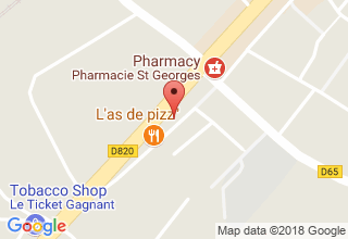 Plan de localisation de Aurélien Magnano (EURL)