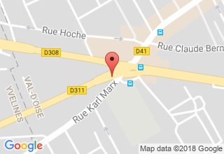 Plan de localisation de Studio F.L