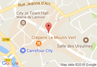 Plan de localisation de O 3 CHOCOLATS