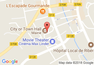Plan de localisation de Chocolaterie La Ruchette