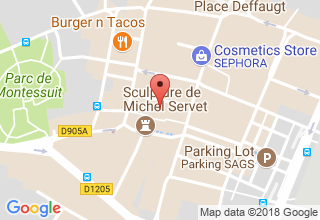 Plan de localisation de Douglas