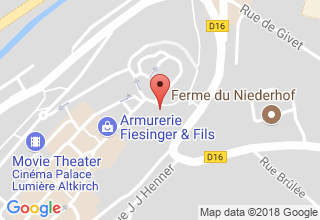 Plan de localisation de EMA et Associés Architectes