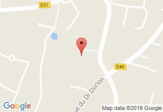 Plan de localisation de Hurtaud Benoît