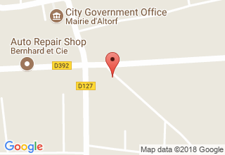 Plan de localisation de M-associés architectes (SARL)