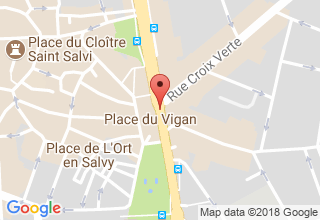 Plan de localisation de BIJOUTERIE MOLINS