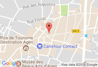 Plan de localisation de Julien Dorcel Inigo Rigal Adhérent
