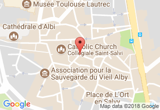 Plan de localisation de Tourrel Nicolas