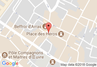 Plan de localisation de Flahaut Grégory