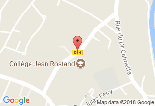 Plan de localisation de Funérarium de Tartas