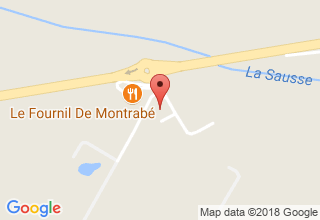 Plan de localisation de A La Campagnarde