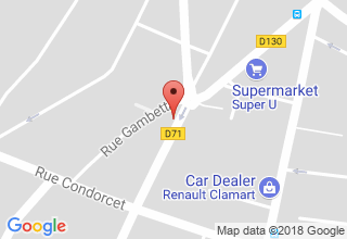 Plan de localisation de Fruitier De Clamart