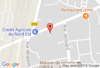 Plan de localisation de Ter'Nature Patrick