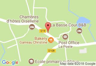 Plan de localisation de Fondain Loïc