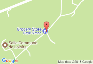 Plan de localisation de Rayé Simon
