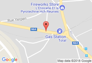 Plan de localisation de Espace SFR