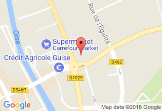 Plan de localisation de Yollo Pizza