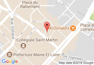 Plan de localisation de 1001 Nuits