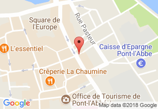 Plan de localisation de Ar Stivell