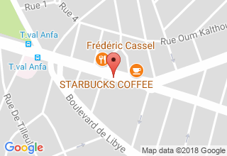 Plan de localisation de Espace SFR