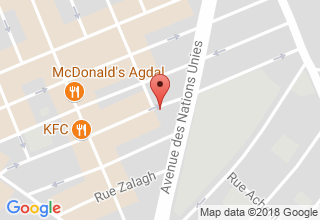 Plan de localisation de Espace SFR
