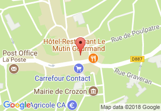 Plan de localisation de PIPART