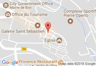 Plan de localisation de Brothier