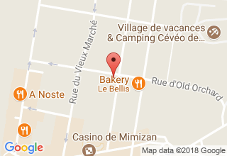 Plan de localisation de Chez Abdou