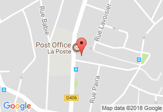 Plan de localisation de MJF BATIMENT