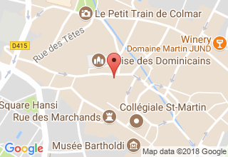 Plan de localisation de Côté Cour Côté Four